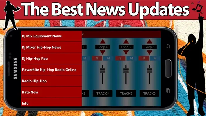 Dj Mixer Hip Hop Music android App screenshot 0